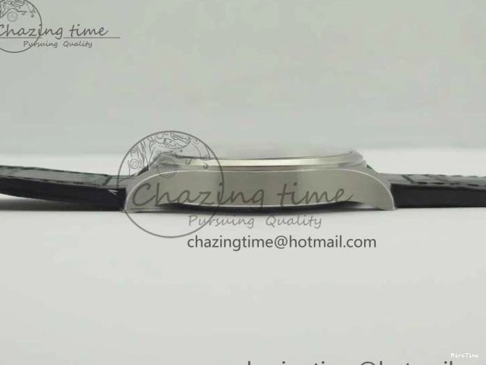 MIROTIME 0718 Supportive Mark XVII IW326501 MKS 1:1 Best Edition Black Dial On Black Leather Strap MIYOTA 9015 V 7208